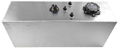 14 GALLON ALUMINUM FUEL CELL W/SENDING UNIT 0Ω EMPTY - 90Ω FULL