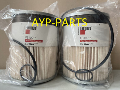 482 Filter FS19915 (2 PACK) FLEETGUARD FUEL FILTER PF9804 Davco 482 Fuel Pro ...