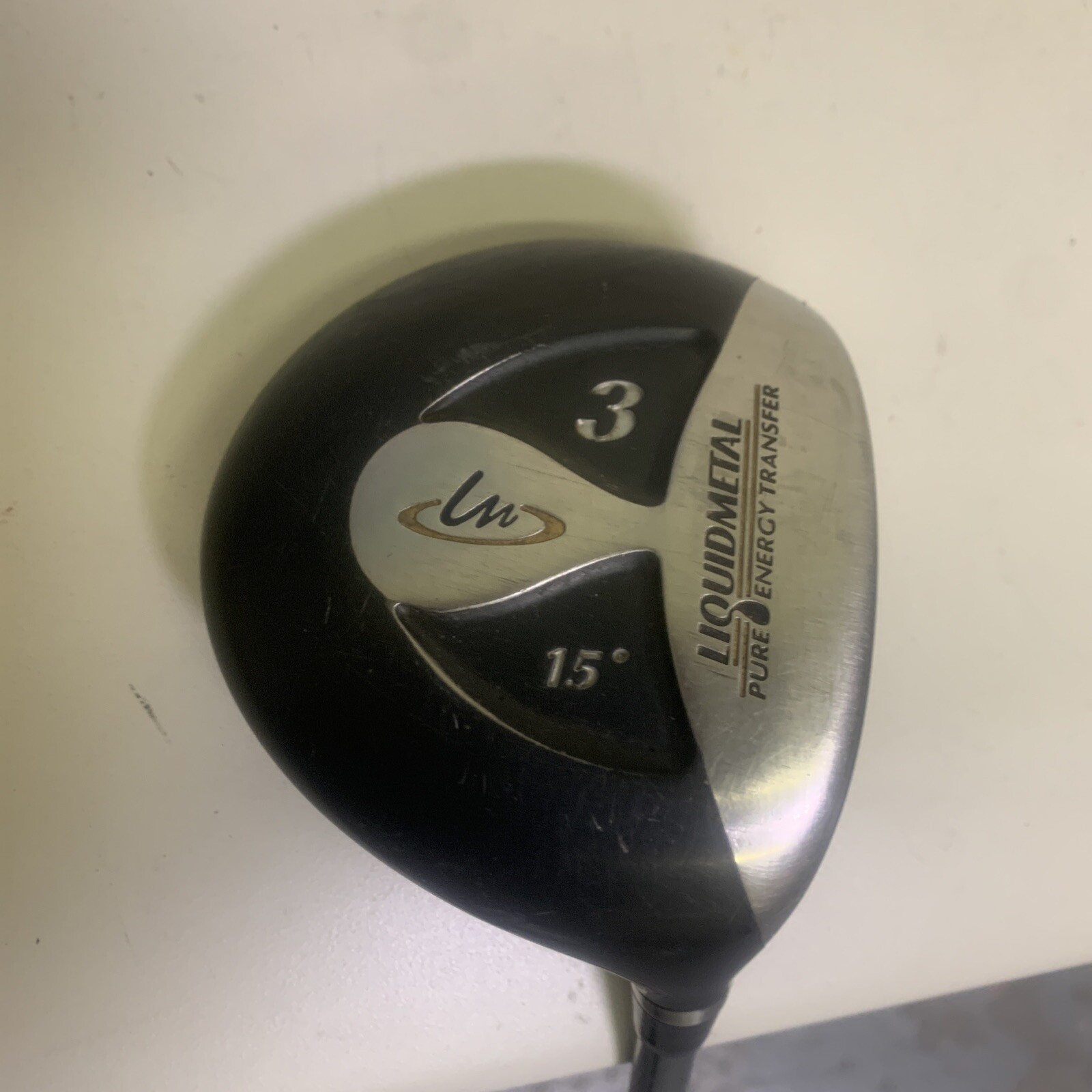 LiquidMetal #3 Fairway Wood 15° - All Original - Regular Flex Graphite Shaft