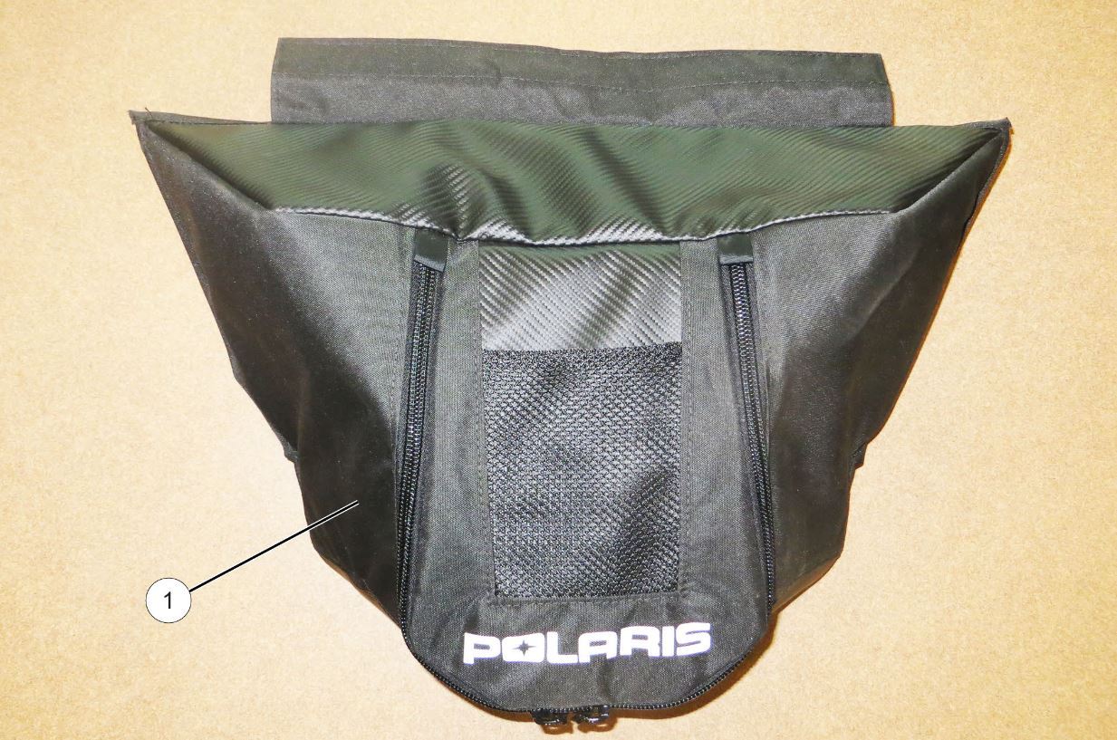 20162024 Genuine Polaris General 1000/XP Behind Seat Storage Bag