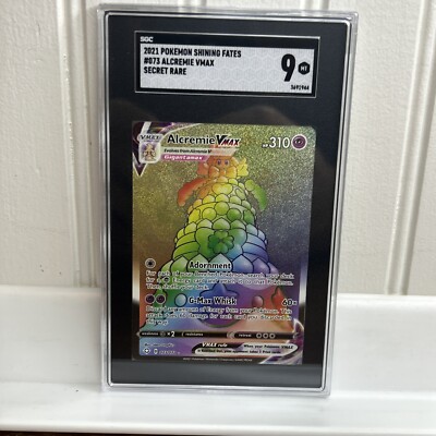 alcremie vmax pokemon card value TCG Secret Rare Shining Fates Full Art Holo  Pfaltzcraftsmore Weakness / Resistance / Retreat Cost Alcremie VMAX (Secret) 073/072 Shining