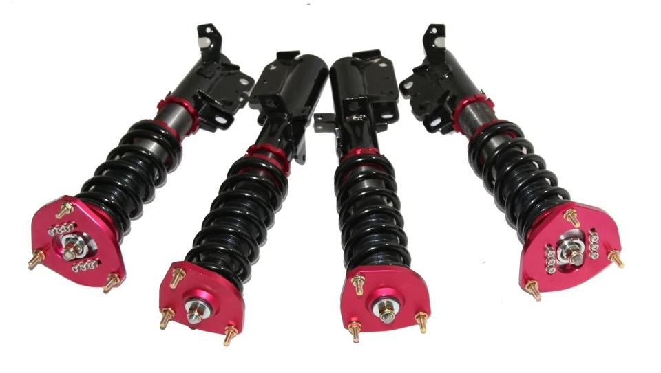Kit de suspensión enrollables rojo Fit 88-99 Toyota Corolla E90 E100 E110 AE92 AE111 Foto 4 de 4