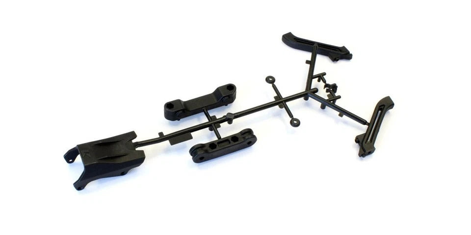 Halterung hinten unten 1/7 GP EP Scorpion XXL B-XXL VE Ersatzteil Kyosho SX054 - Bild 2 von 2