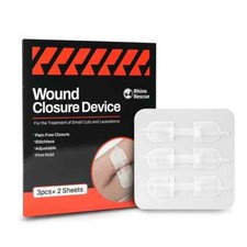 Zip Stitch Wound Closure Strips Without Suture for Cut Care , Adhesive Bandages