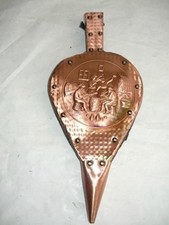 Soufflet Souffleuse pour Cheminée Cuivre Fonctionnant