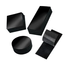 Senbos Hook and Loop Strips with Adhesive, 18 Pcs Sticky Back Hook Loop Adhes...