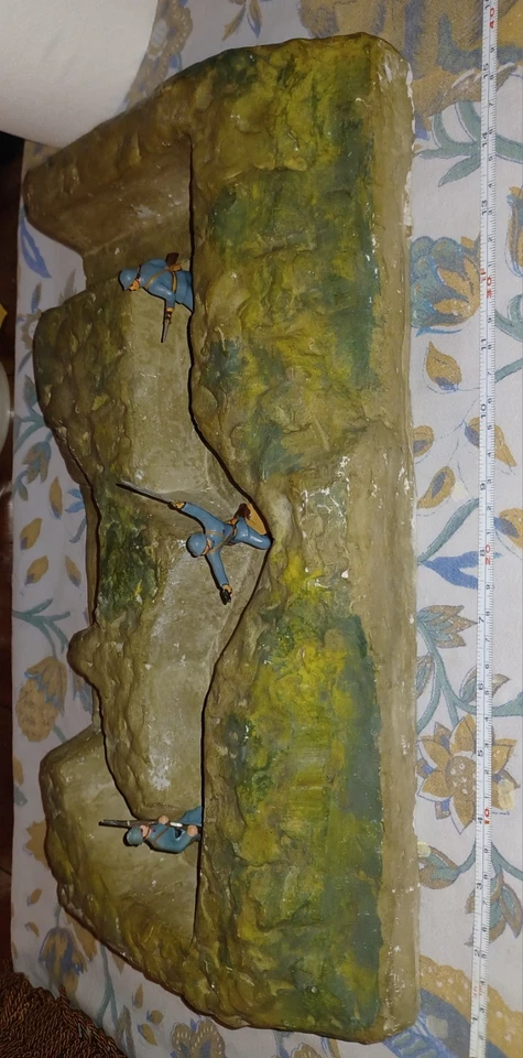 JOUET DIORAMA DECOR TRANCHEE POUR SOLDAT QUIRALU STARLUX MILITAIRE DE GUERRE RAR - Photo 2/4