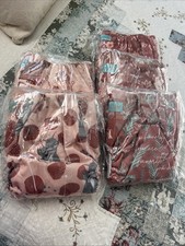 Alva Baby  Size 3-6 Cloth Pocket Diapers Lot of 5 Multicolor Alva Baby New