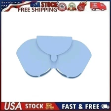 Airpods Max Silicone Earphone Bag, Smart Case, Anti Scratch, Magnetic Light Blue