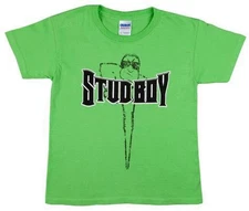 Stud Boy Lime Kids T-Shirt - 2520-03 Lime X-Large