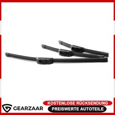 Scheibenwischer Komplett Satz Geeignet für Ford Fiesta V JH JD 2001-2010 Schwarz