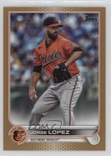 2022 Topps Series 2 Gold 329/2022 Jorge Lopez #552 0uh2
