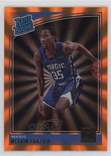2018 Panini Donruss Rated Rookies Holo Orange Laser Melvin Frazier Jr #153 07rd