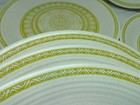 Set Of 6 Franciscan Earthenware Hacienda Gold 10.75” Dinner Plates 1970 — photo 8