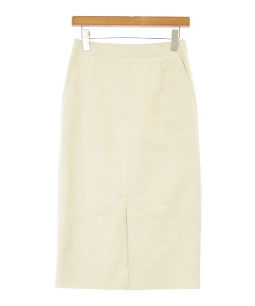 UNITED ARROWS Ivory Knee-Length Skirt Size 38 Approx M 2200563299578