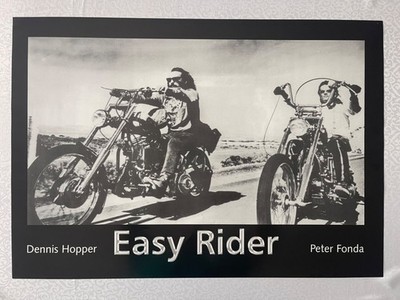 EASY RIDER, 1969, PETER FONDA,DENNIS HOPPER, 2000 s POSTER