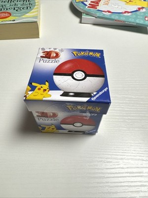 Ravensburger 3D Puzzle Classic Pokeball 55 Teile - Ideal für Pokemon Fans ab 6