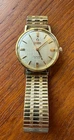 Vintage Omega Seamaster De Ville Mens Watch 14k Gold Filled Parts/Repair