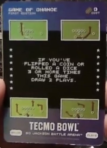 2026 Bo Jackson Battle Arena Tecmo Bowl #BPL25 Game of Chance Bonus Plays