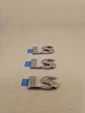 New Oem Ls Chrome Plastic 58 Emblem Badge Logo Nameplate Name Plate Insignia
