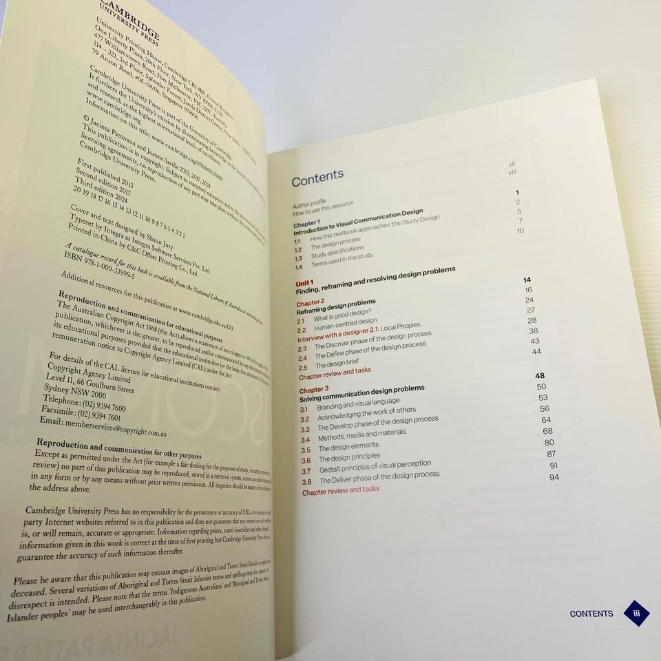 VISCOMM Cambridge Guide Visual Communication Design VCE Units 1-4 Third 3rd 3E - Image 4 of 4