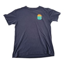 O'Neill Men’s Navy Blue Graphic Surf Tee Standard Fit Size Med