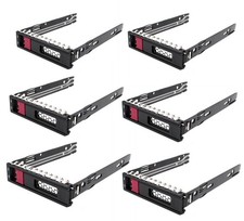6pcs 3.5" Hard Drive Tray Caddy for HP ProLiant ML350 ML110 Gen10 774026-001