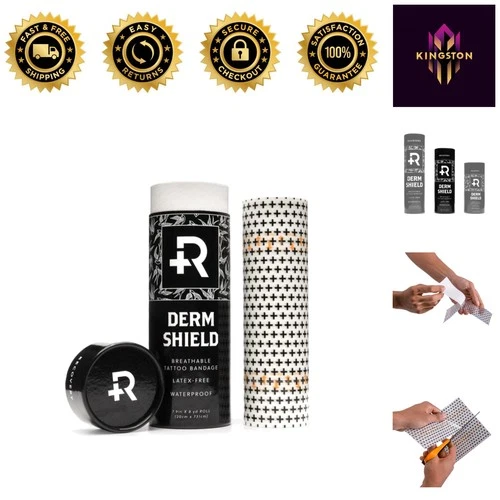 Tattoo Healing Patch - Waterproof, Flexible Bandage for Vibrant Skin Recovery video thumbnail