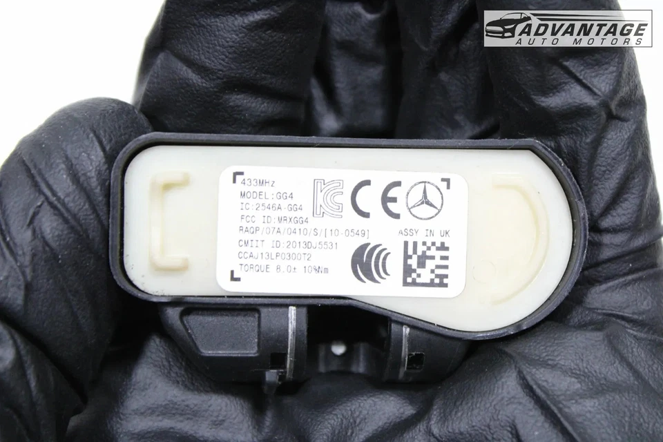 14-2016 MERCEDES-BENZ E350 W212 TPMS SISTEMA DE MONITOREO DE PRESIÓN DE NEUMÁTICOS SENSOR OEM Foto 4 de 4