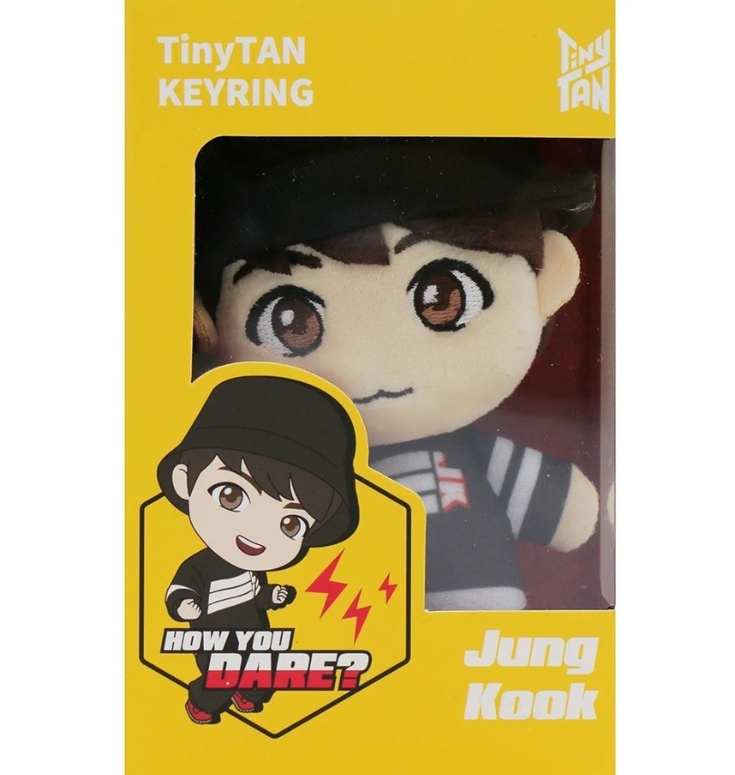 BTS TinyTAN MIC DROP Plush Figure Doll Keychain Kpop Gift Official