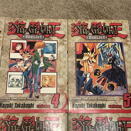 LOT of 10 YU-GI-OH! Duelist Manga Books Volumes 1-10 VIZ Shonen Jump - Picture 6 of 10