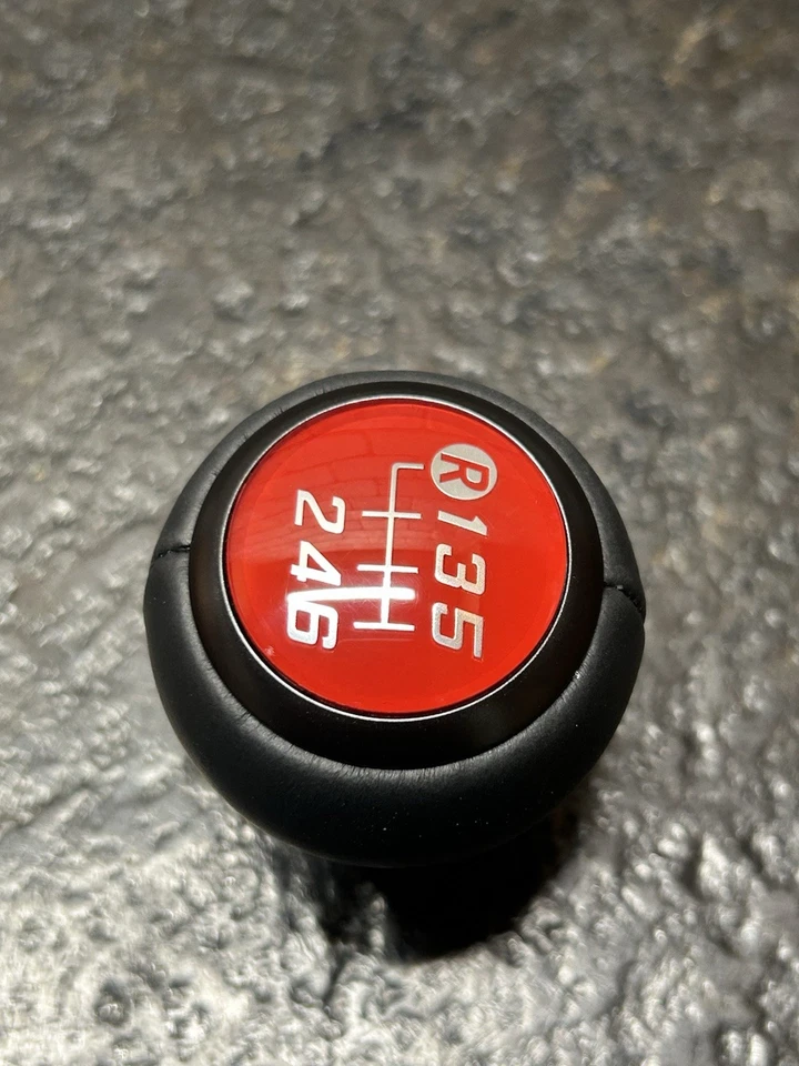 2022 2023 2024 SUBARU BRZ perilla de cambio de 6 velocidades (rojo) Foto 3 de 4