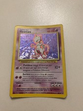 Mewtwo Holo Carte Pokemon ITA 1995 Prima Edizione