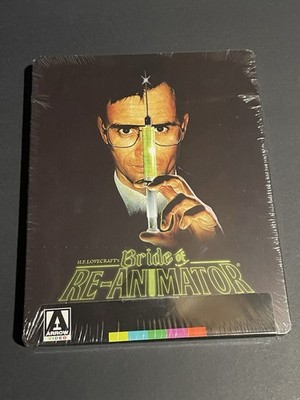 Bride of Re-animator 1990 1991 Blu-ray ARROW Steelbook Special Edition OOP NEW
