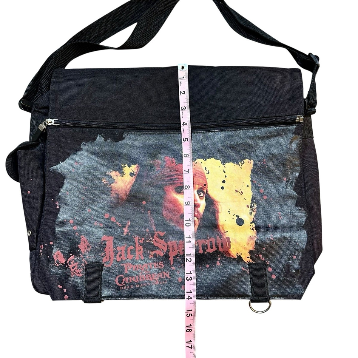 Disney Pirates of the Caribbean Dead Man's Chest Messenger Bag