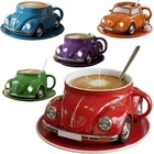 Beetle Shaped Coffee Mug Beetle Shaped Cup Unique Car Shaped Cup Large Capacity
