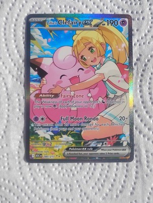 Lillie's Clefairy ex SIR ascended hero s VERY MINTY(VERY WELL CENTERED 
