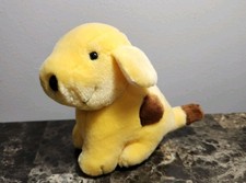 Vintage 1993 Eden Spot The Dog 5" Yellow Eric Hill Plush Small Stuffed Toy