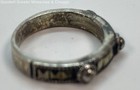 925 Sterling Silver Marcasite Stacking Ring, 3.6g — photo 2