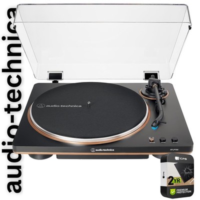Audio-Technica Fully Automatic Belt-Drive Turntable w/ 2 Year Warranty Pack