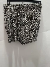 Joyspun Women’s Plus Size Animal Print Sleep Short SZ 3XL (22W-24W) 