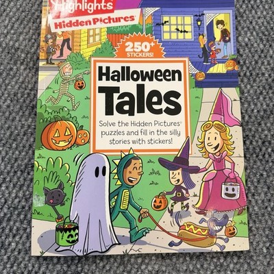 Highlight Halloween Tales Solve 48-Pages of Hidden Pictures Puzzles