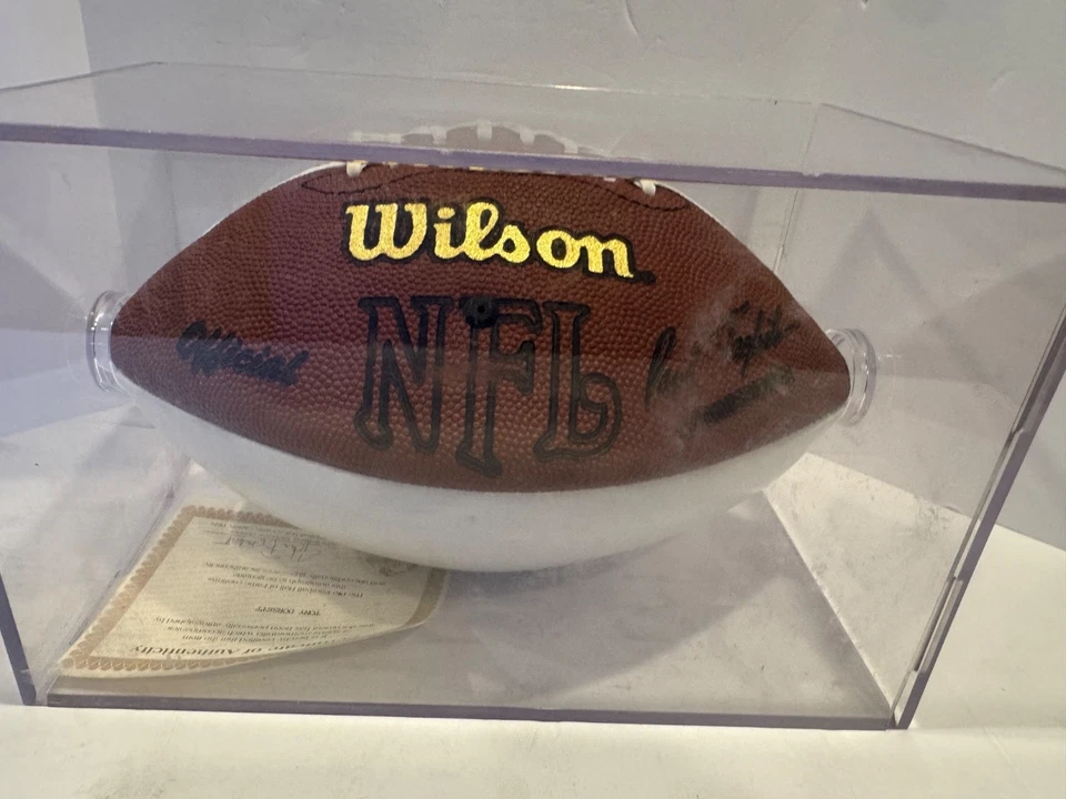 Tony Dorsett - Dallas Cowboys Salón de la Fama del Fútbol Profesional Autografiado Certificado de Autenticidad Foto 3 de 4