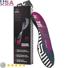 Athletic Insoles Arch Support Cushioning Shock Absorption Foot Comfort Inserts
