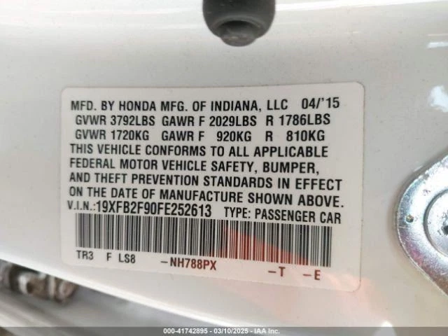 Cambio de transmisión CIVIC 2015 397640 Foto 4 de 4