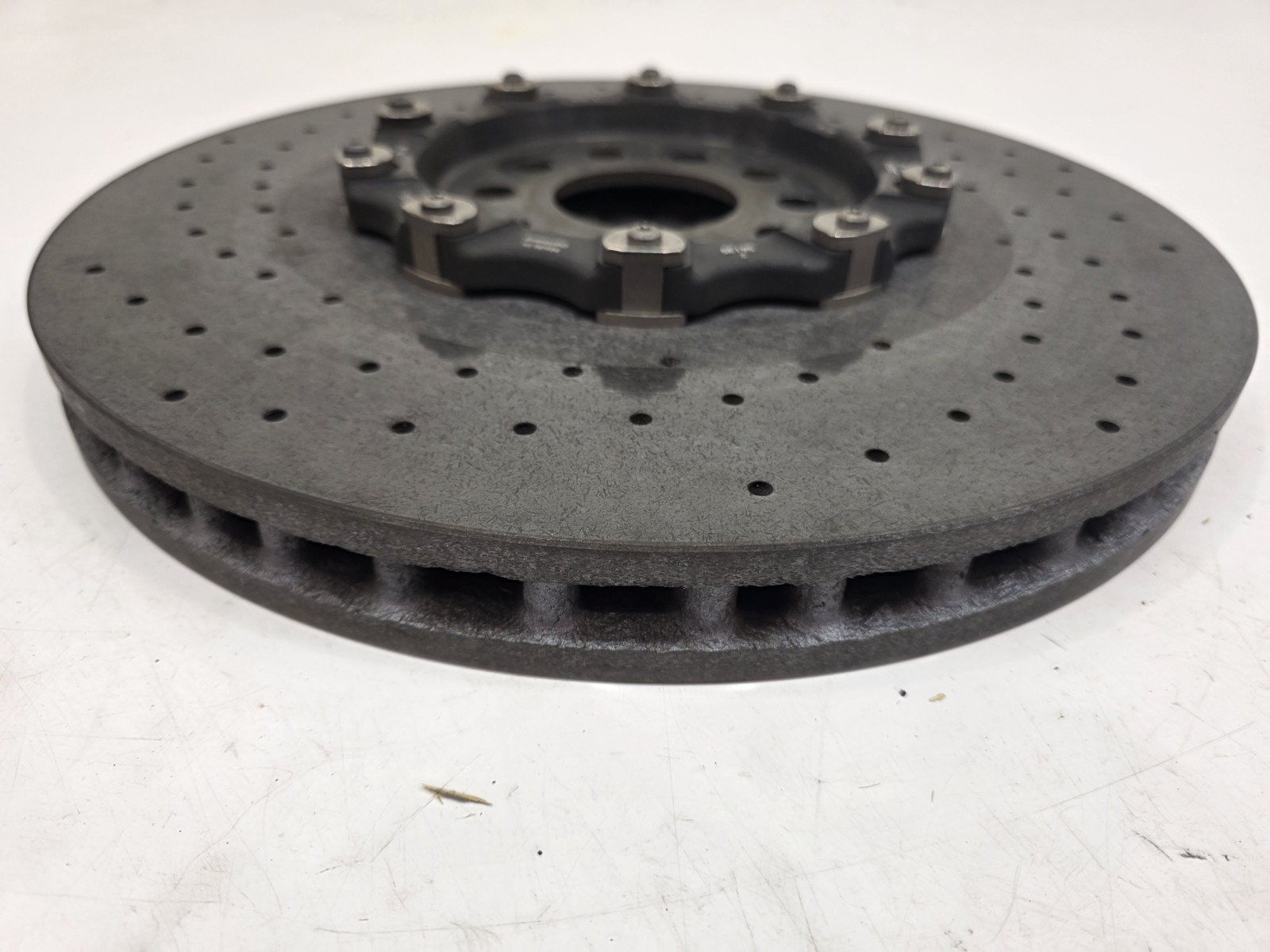 LAMBORGHINI AVENTADOR LP740 LP770 FRONT LEFT BRAKE DISC ROTOR OEM 470615301G
