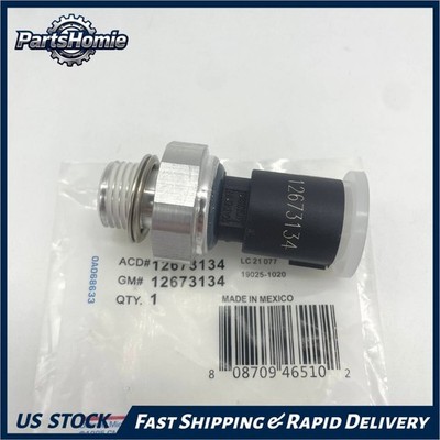 OEM Oil Pressure Sending Unit Sensor 12673134 for 2009-2024 Chevy Cadilac GMC