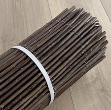 Wooden Willow Garden Fence Lawn Privacy Screening Fencing Panel Roll Patio Decor