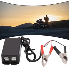 Portable Car and Motorcycle Charger High Compatibility Quick Installation