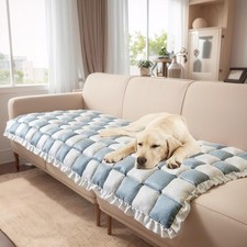 Thicken Quilted Sofa Cover Non-Slip Couch Covers Cushion Slipcovers Pet Bed Mat.
